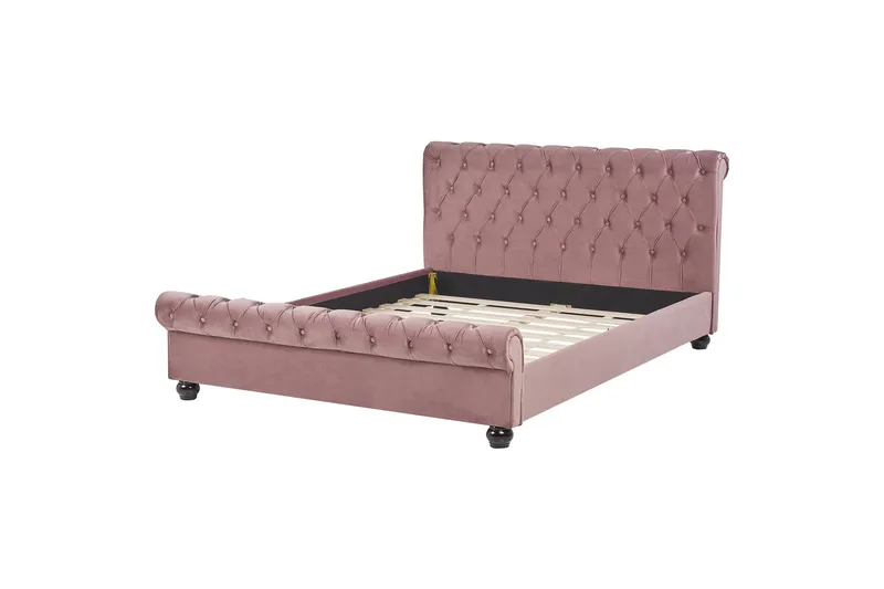 Bronson Vattensäng 160x200 cm, Rosa/Svart