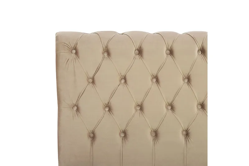 Bronson Vattensäng 180x200 cm - Beige/Mörkt trä - Möbler - Sovrum - Sängar - Dubbelsängar