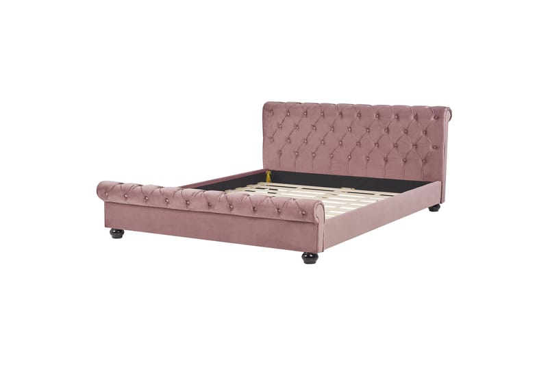 Bronson Vattensäng 180x200 cm, Rosa/Svart