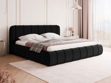 Calrosin Sängram 120x200 cm med Förvaring - Svart - Möbler - Sovrum - Sängar - Sängar med förvaring