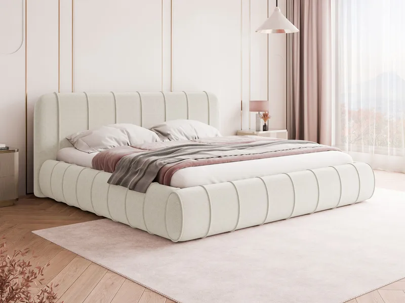 Calrosin Sängram 180x200 cm med Förvaring - Vit - Möbler - Sovrum - Sängar - Sängar med förvaring