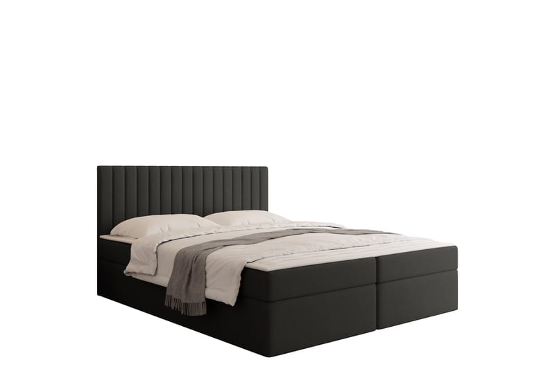 Calrosor Sängpaket Kontinentalsäng med Förvaring 180x200 cm - Svart - Möbler - Sovrum - Sängar - Komplett Sängpaket