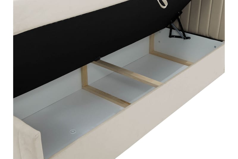 Calrosor Sängpaket Kontinentalsäng med Förvaring 180x200 cm - Svart - Möbler - Sovrum - Sängar - Komplett Sängpaket