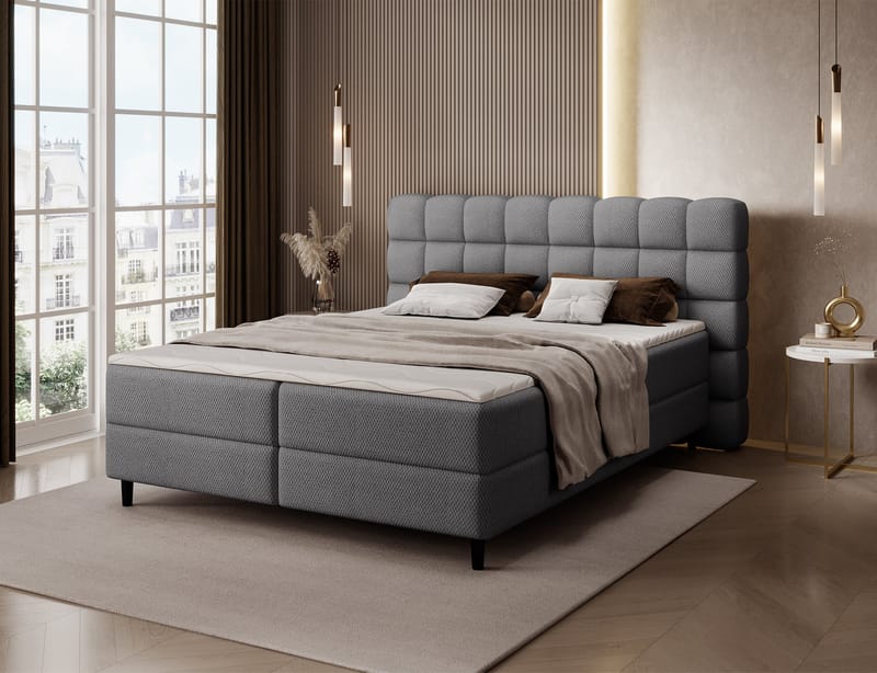 Camma Sängpaket Kontinentalsäng med förvaring 140x200 cm - Calmora 05 - Möbler - Sovrum - Sängar - Kontinentalsängar