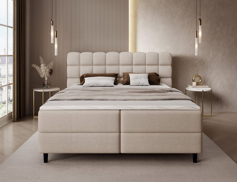 Camma Sängpaket Kontinentalsäng med förvaring 140x200 cm - Calmora 18 - Möbler - Sovrum - Sängar - Kontinentalsängar