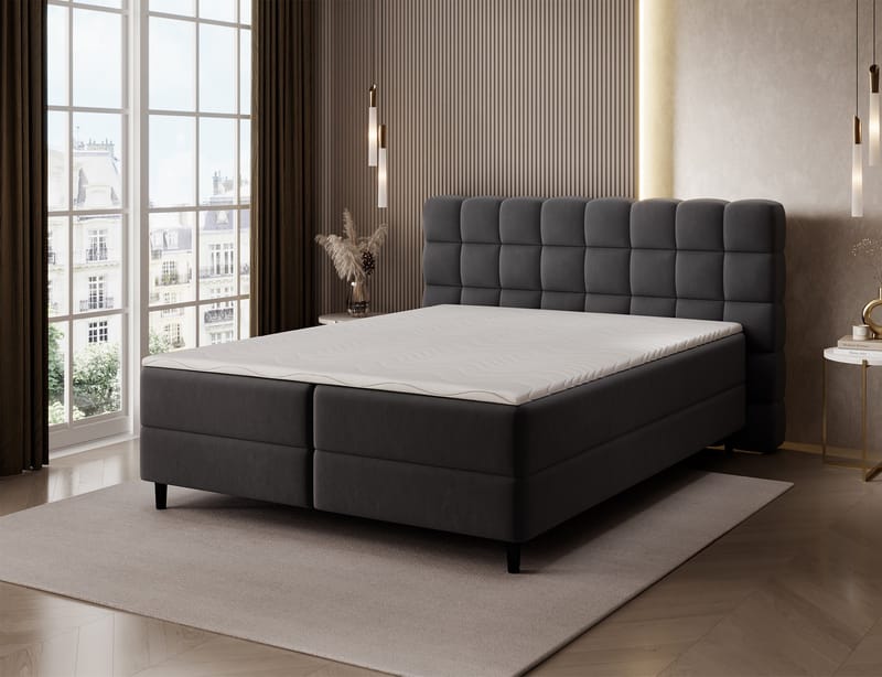 Camma Sängpaket Kontinentalsäng med förvaring 160x200 cm - Lukso 10 - Möbler - Sovrum - Sängar - Kontinentalsängar