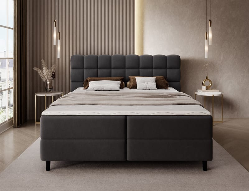 Camma Sängpaket Kontinentalsäng med förvaring 160x200 cm - Lukso 10 - Möbler - Sovrum - Sängar - Kontinentalsängar