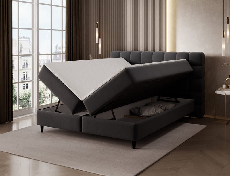 Camma Sängpaket Kontinentalsäng med förvaring 160x200 cm - Lukso 10 - Möbler - Sovrum - Sängar - Kontinentalsängar