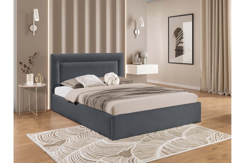 Carve Förvaringssäng - Beige - Möbler - Sovrum - Sängar - Sängar med förvaring