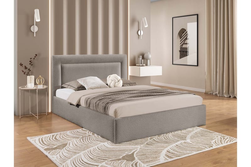 Carve Förvaringssäng - Grå - Möbler - Sovrum - Sängar - Sängar med förvaring