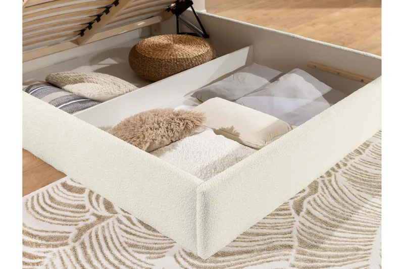 Carve Förvaringssäng - Rosa - Möbler - Sovrum - Sängar - Sängar med förvaring