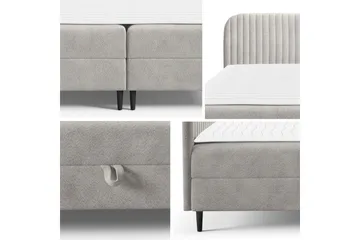 Celestine Förvaringssäng 140x200 cm - Beige - Möbler - Sovrum - Sängar - Komplett Sängpaket