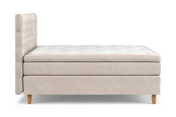 Celine Kontinentalsäng 120x200cm - Beige/Sammet - Möbler - Sovrum - Sängar - Kontinentalsängar