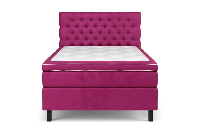 Celine Kontinentalsäng 120x200cm - Rosa/Sammet - Möbler - Sovrum - Sängar - Komplett Sängpaket