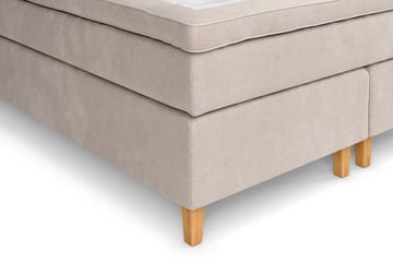 Celine Kontinentalsäng 160x200cm - Beige/Sammet - Möbler - Sovrum - Sängar - Kontinentalsängar