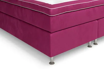 Celine Kontinentalsäng 160x200cm - Rosa/Sammet - Möbler - Sovrum - Sängar - Kontinentalsängar