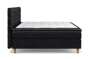 Celine Kontinentalsäng 160x200cm - Svart/Sammet - Möbler - Sovrum - Sängar - Komplett Sängpaket