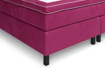 Celine Kontinentalsäng 210x210cm - Rosa/Sammet - Möbler - Sovrum - Sängar - Komplett Sängpaket