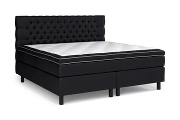 Celine Kontinentalsäng 210x210cm - Svart/Sammet - Möbler - Sovrum - Sängar - Kontinentalsängar