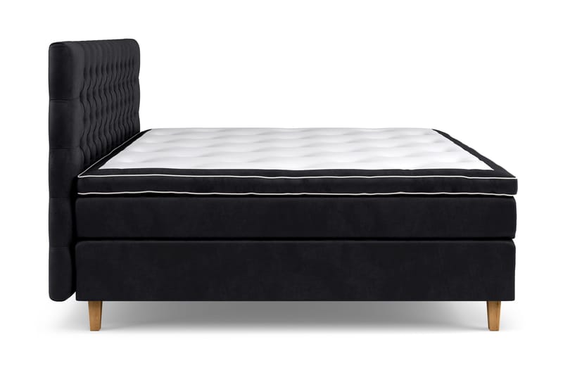 Celine Kontinentalsäng 210x210cm - Svart/Sammet - Möbler - Sovrum - Sängar - Kontinentalsängar