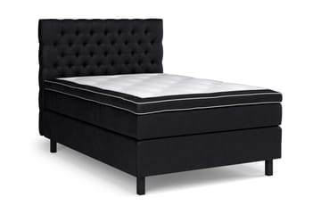 Celine Sängpaket 120x200 cm - Svart/Sammet - Möbler - Sovrum - Sängar - Komplett Sängpaket