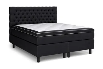 Celine Sängpaket 160x200cm - Svart/Sammet - Möbler - Sovrum - Sängar - Komplett Sängpaket
