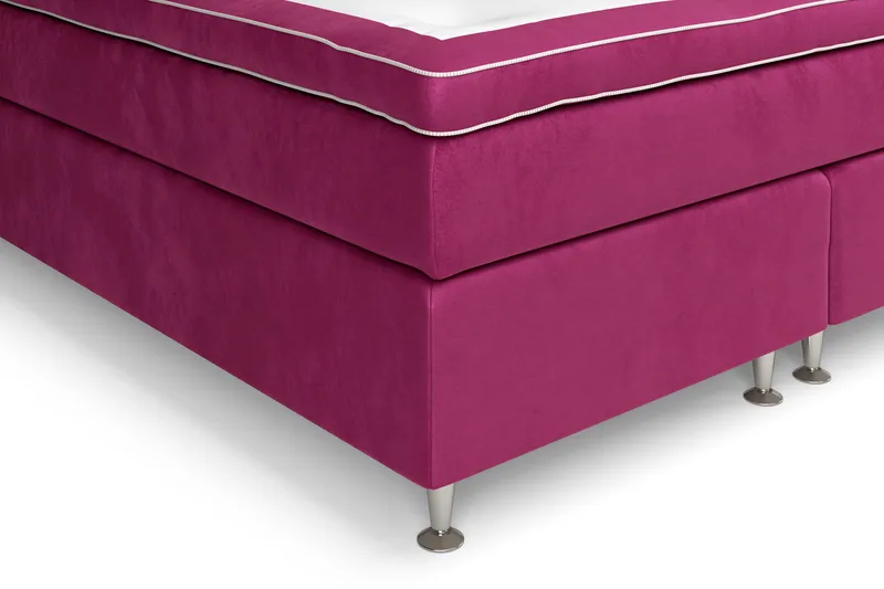 Celine Sängpaket 180x200 cm - Rosa/Sammet - Möbler - Sovrum - Sängar - Komplett Sängpaket