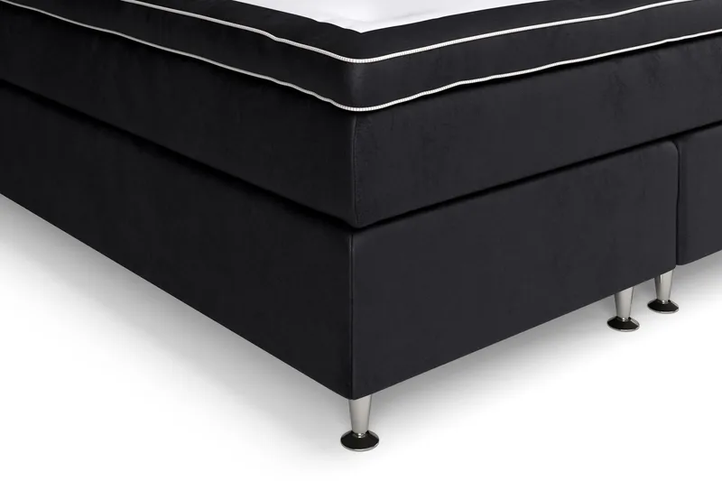 Celine Sängpaket 180x200 cm - Svart/Sammet - Möbler - Sovrum - Sängar - Komplett Sängpaket