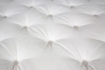 Charleston Kontinentalsäng 180x200 Fast Polyeterskum - Ljusgrå - Möbler - Sovrum - Sängar - Kontinentalsängar