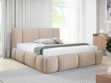 Cirencester Sängram med förvaring 120x200 cm - beige - Möbler - Sovrum - Sängram & sängstomme