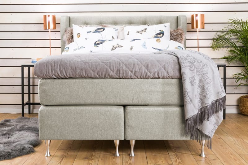 Cloud Komplett Sängpaket 140x200 - Beige - Möbler - Sovrum - Sängar - Komplett Sängpaket