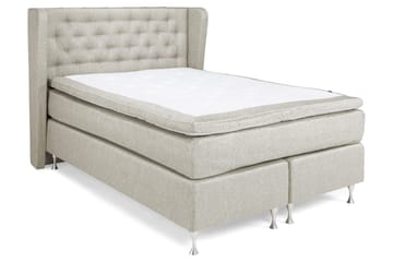 Cloud Komplett Sängpaket 140x200 - Med Sidor Beige/Vit - Möbler - Sovrum - Sängar - Komplett Sängpaket