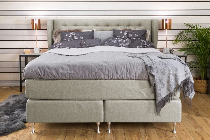 Cloud Komplett Sängpaket 160x200 - Beige - Möbler - Sovrum - Sängar - Komplett Sängpaket