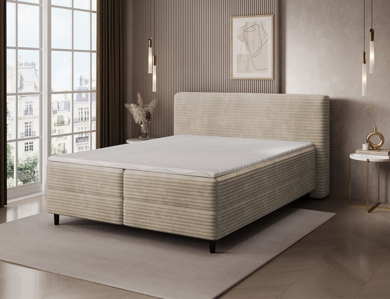 Cortiko Sängpaket Kontinentalsäng med förvaring 140x200 cm - Modullo 18 - Möbler - Sovrum - Sängar - Kontinentalsängar