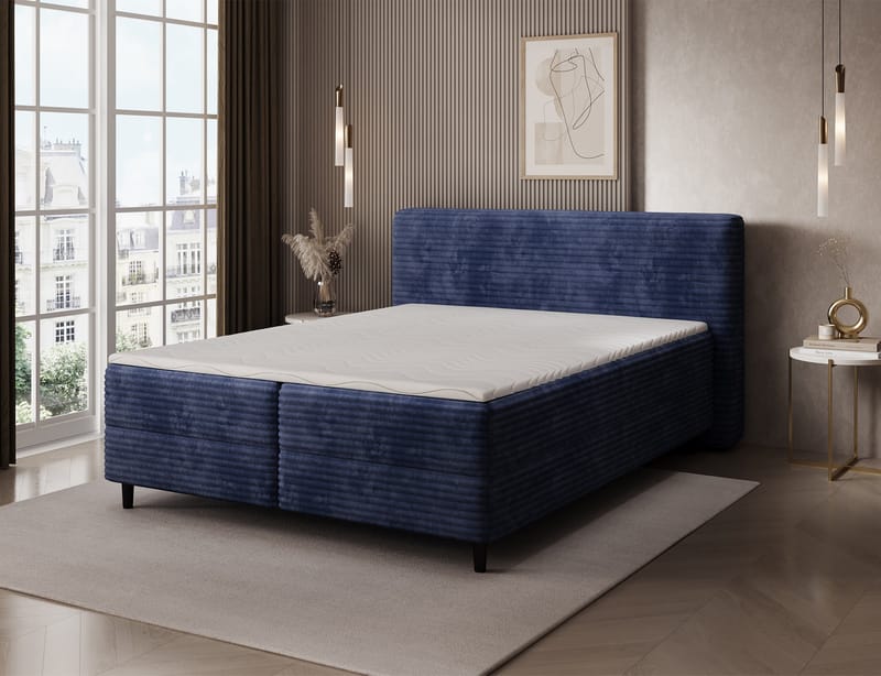 Cortiko Sängpaket Kontinentalsäng med förvaring 140x200 cm - svart - Möbler - Sovrum - Sängar - Kontinentalsängar