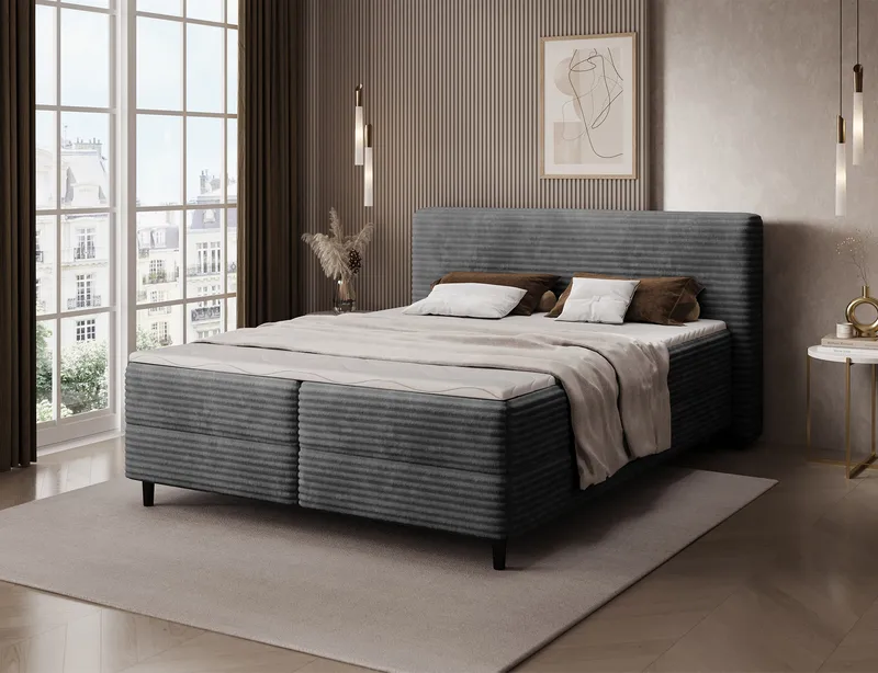 Cortiko Sängpaket Kontinentalsäng med förvaring 160x200 cm - Modullo 04 - Möbler - Sovrum - Sängar - Kontinentalsängar
