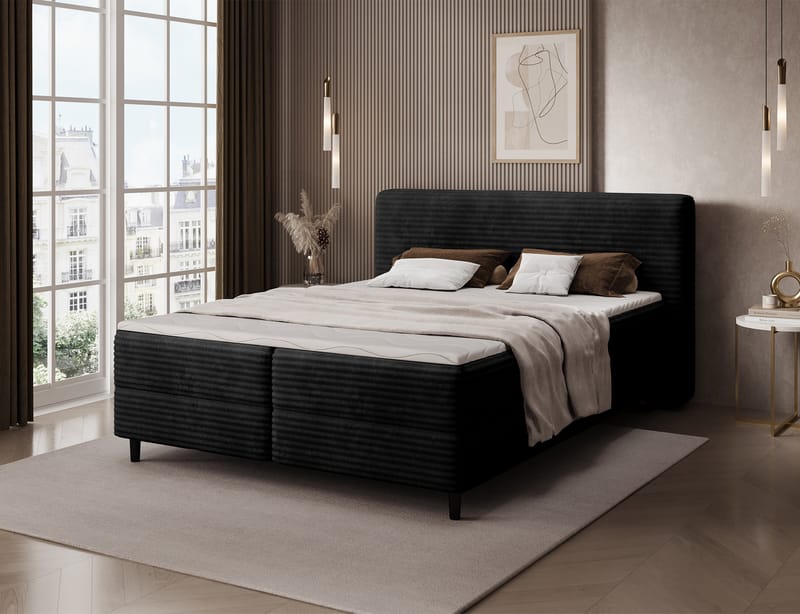 Cortiko Sängpaket Kontinentalsäng med förvaring 160x200 cm - Modullo 10 - Möbler - Sovrum - Sängar - Kontinentalsängar