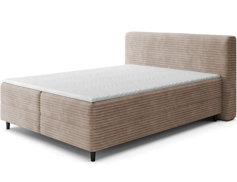 Cortiko Sängpaket Kontinentalsäng med förvaring 160x200 cm, Modullo 20