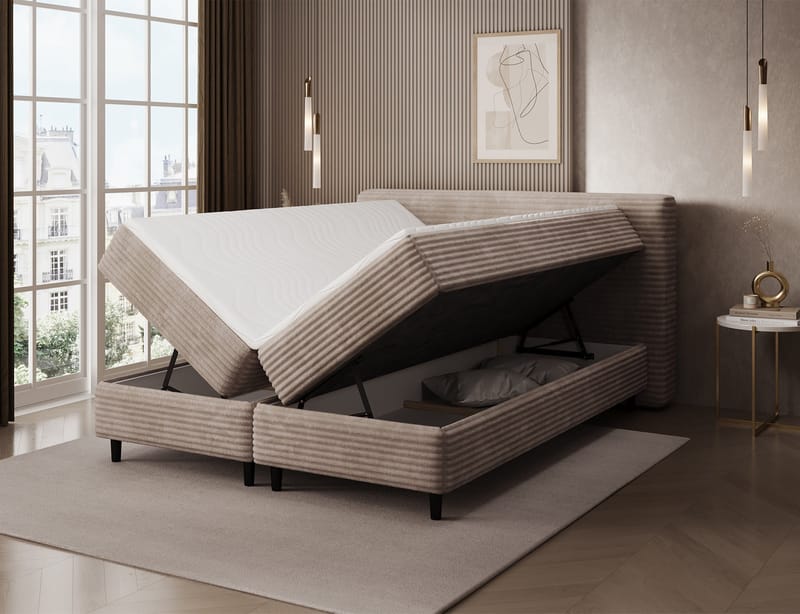 Cortiko Sängpaket Kontinentalsäng med förvaring 160x200 cm - Modullo 20 - Möbler - Sovrum - Sängar - Kontinentalsängar