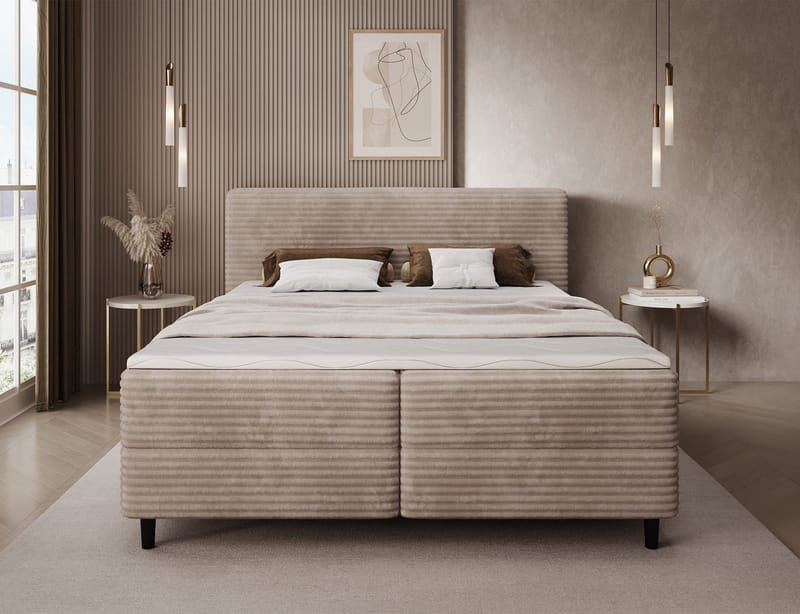 Cortiko Sängpaket Kontinentalsäng med förvaring 160x200 cm - Modullo 20 - Möbler - Sovrum - Sängar - Kontinentalsängar