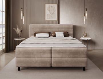 Cortiko Sängpaket Kontinentalsäng med förvaring 180x200 cm - svart - Möbler - Sovrum - Sängar - Kontinentalsängar