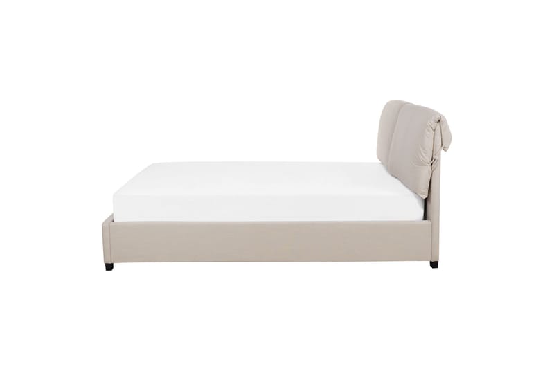 Deagan Vattensäng 160x200 cm - Beige/Mörkt trä - Möbler - Sovrum - Sängar - Dubbelsängar