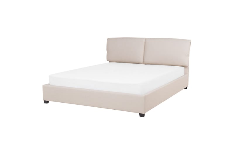 Deagan Vattensäng 160x200 cm - Beige/Mörkt trä - Möbler - Sovrum - Sängar - Dubbelsängar
