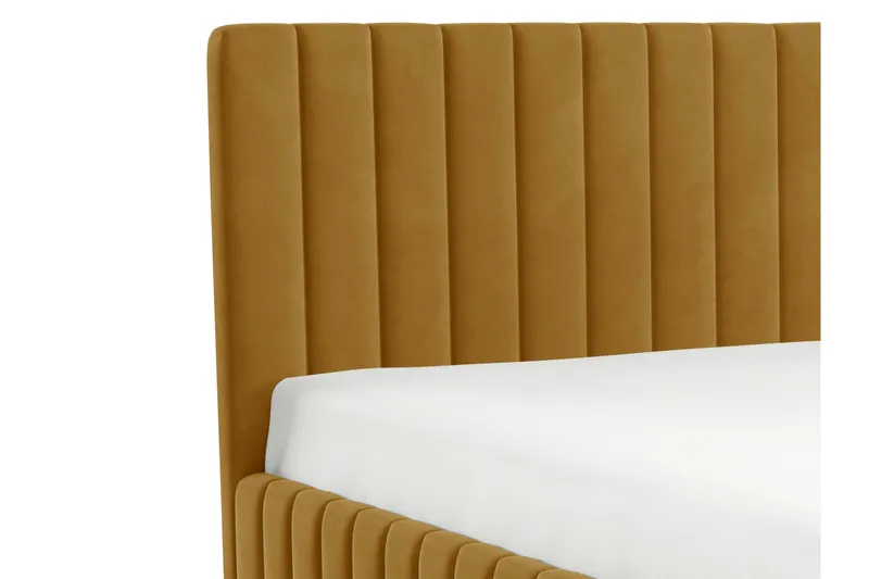 Desio Förvaringssäng 160x200 cm - Beige - Möbler - Sovrum - Sängar - Sängar med förvaring