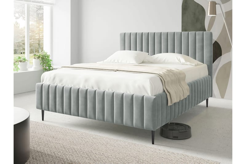 Desio Förvaringssäng 180x200 cm - Beige - Möbler - Sovrum - Sängar - Sängar med förvaring