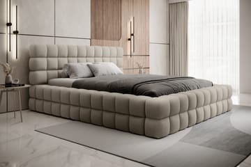 Dizzle Sängram 160x200 cm - Beige - Möbler - Sovrum - Sängram & sängstomme