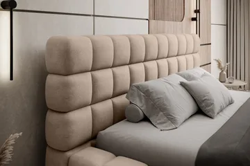 Dizzle Sängram 180x200 cm - Beige - Möbler - Sovrum - Sängar - Sängar med förvaring
