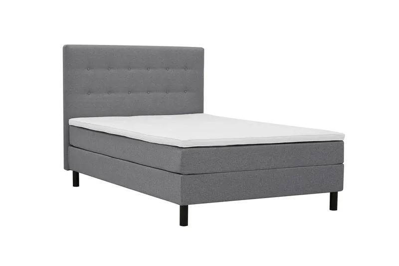 Dream Komplett Sängpaket 120x200 cm - Grå - Möbler - Sovrum - Sängar - Kontinentalsängar
