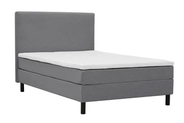 Dream Komplett Sängpaket 120x200 cm Slät Sänggavel - Grå - Möbler - Sovrum - Sängar - Komplett Sängpaket