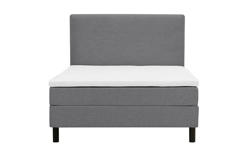 Dream Komplett Sängpaket 120x200 cm Slät Sänggavel - Grå - Möbler - Sovrum - Sängar - Kontinentalsängar